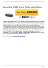 Surround Air XJ-2000 Ionic Air Purifier, Ionizer, Cleaner -