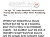 The Age Old Tussle Between Entrepreneurs Playing The Business Plan Writer And Hiring One