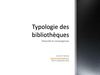 Typologie des bibliothèques : ABF Paris 2012