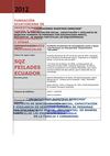 SQZ FEILADES ECUADOR CAPACITACIÓN COMUNITARIA PROYECTO