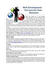 Web Development Services for Your Business