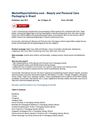 MarketReportsOnline.com - Beauty and Personal Care Packaging in Brazil