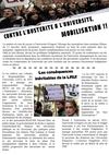 Contre l'austérité à l'université ! 