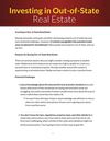 Investing in Out of State Real Estate