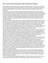 WTF Panic Away Assessment With Surprising Findings