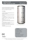 Optitank Steel - ballon solaire en acier brut