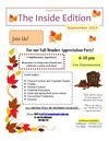 September Newsletter 2012