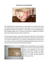 Decorative items from waste material