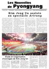 Les nouvelles de Pyongyang n° 38 - 22 septembre 2012 (an 101 du Juche)