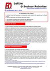 Lettre Secteur Retraites n°30
