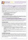 Contribution de la FENEPSY aux Assises nationales de l'enseignement supérieur et de la recherche et ses propositions...