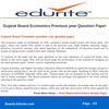 Gujarat Board Economics Previous year Question Paper