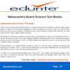 Maharashtra Board Science Text Books