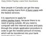Easy Online Payday Loans from 4sureloans