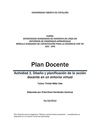 Plan Docente para la "Realizar el Mantenimiento Preventivo"