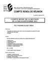 PLU - Compte rendu de la réunion du 10/09/2012