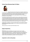 Online Home Business Ideas For Moms