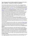 Top 10 Greatest Very Hot Work As Well As Professions For 2012 -- 2022_ Predictions , Evaluation As Well As Comparison