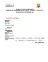 Formulario Inscripción Curso Políticas Públicas