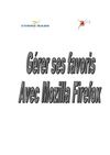 Gérer ses marque-pages avec firefox