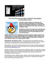 Cool New iPhone & iPad Game 'Little Bird' Uses Apple's Accelerometer & Gyro