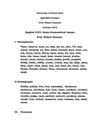 ENGLISH 3101 SOME GRAMMATICAL ISSUES 2012