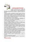 CONTROL PRESUPUESTARIO