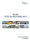 Bilan Fête du Nautisme 2012