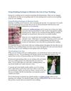 Using Wedding Packages to Minimize the Cost of Your Wedding