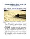 Things to Consider Before Hiring Top Seo Firms Online
