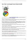One “hole” in the Google Chrome Valued $ 60,000