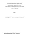 Livro Digital das tarefas Educação popular e educação do campo