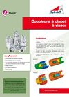 Coupleurs à clapet à visser HYDROKIT