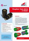 Coupleur face plane à visser HYDROKIT