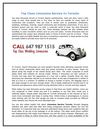 Top Class Limousine Service In Toronto