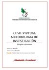 CURSO VIRTUAL: METODOLOGIA DE INVESTIGACION