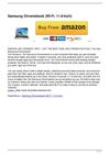 Samsung Chromebook (Wi-Fi, 11.6-Inch)