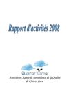 Rapport d'activités 2008