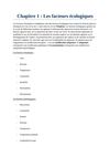 Chapitre 1 d'Ecologie