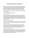 Seven Effective Dieting Tips for Weight Loss