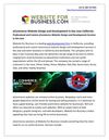 eCommerce Website Design and Development in San Jose California