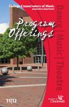 2011-2012 CCM Program Book