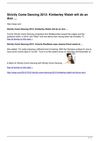 Strictly Come Dancing 2012: Kimberley Walsh will do an Ann …