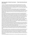 The Truth About Cellulite Examination -- False-Advertising Secrets REVEALED
