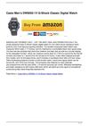 Casio Men’s DW9052-1V G-Shock Classic Digital Watch