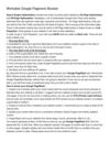 Workable Google Pagerank Booster