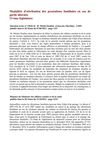 Modalités d'attribution des prestations familiales en cas de garde alternée - Question écrite n° 23646 publiée...