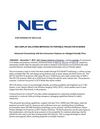  NEC DISPLAY SOLUTIONS IMPROVES ITS PORTABLE PROJECTOR M SERIES 
