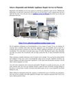 Select A Reputable And Reliable Appliance Repair Service In Phoenix