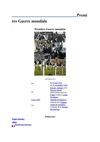 Première Guerre mondiale